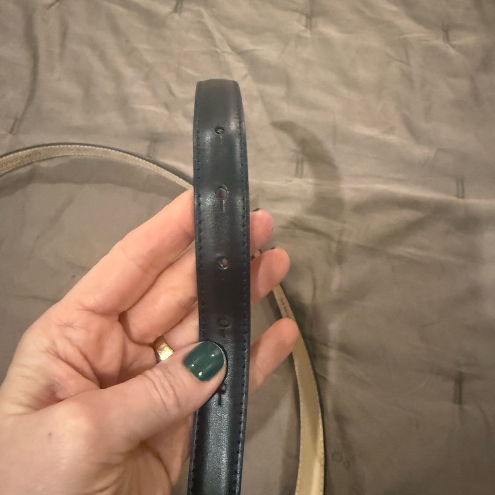 Versace Black and Gold Belt (thin) - Picture 4 of 7
